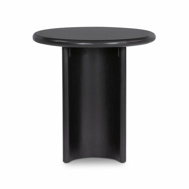 Paden End Table - Aged Black Acacia