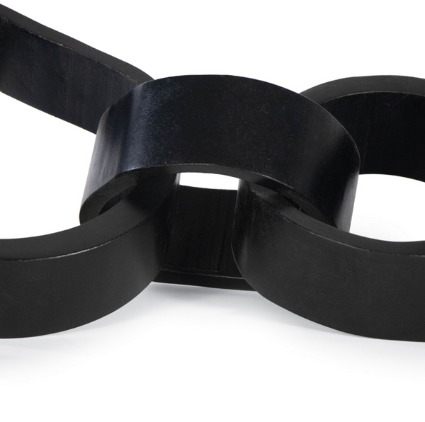 Tyra Wooden Links - Black