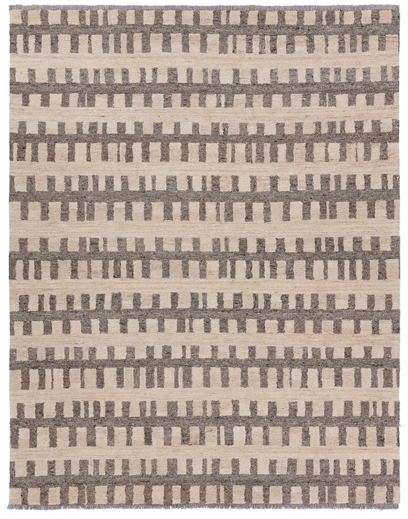 Hadi Feather and Ivory Area Rug
