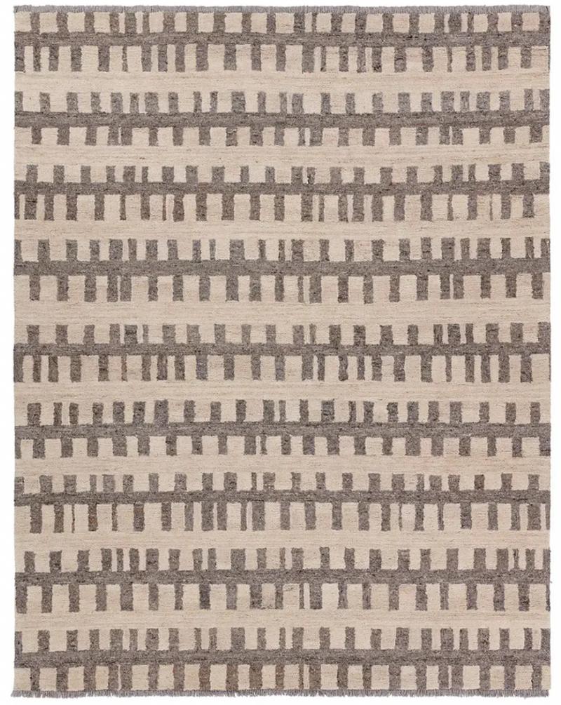 Hadi Feather and Ivory Area Rug