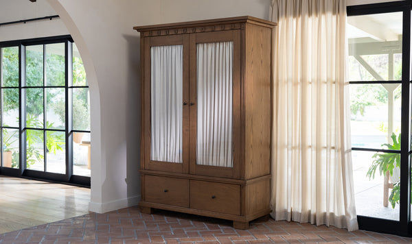 Lillith Tall Cabinet Brown