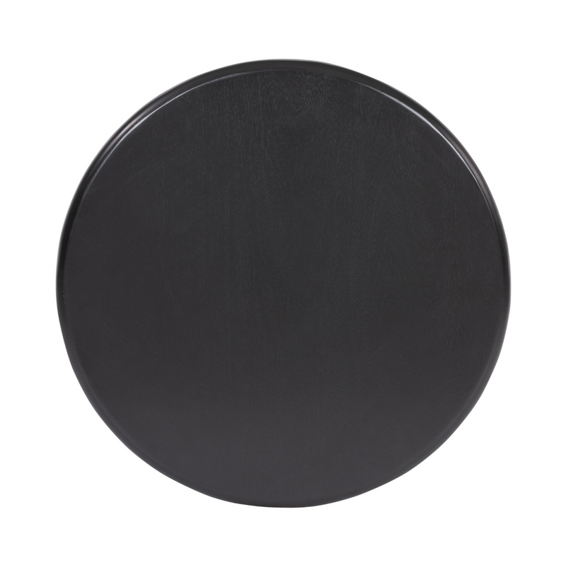 Paden End Table - Aged Black Acacia