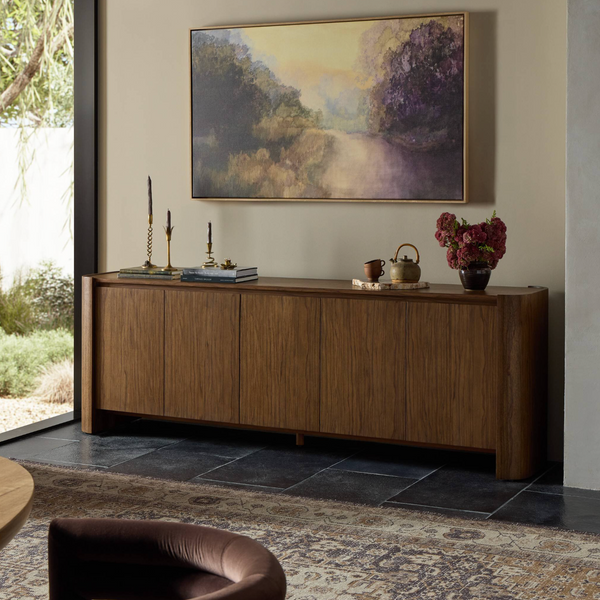 Limba Sideboard - Medium Brown Limba