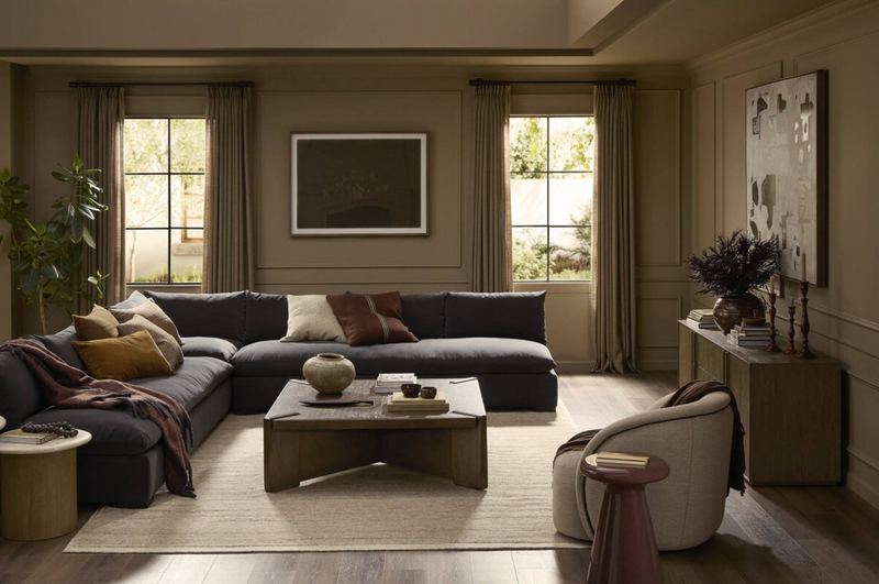 Ersa Coffee Table - Tobacco Oak