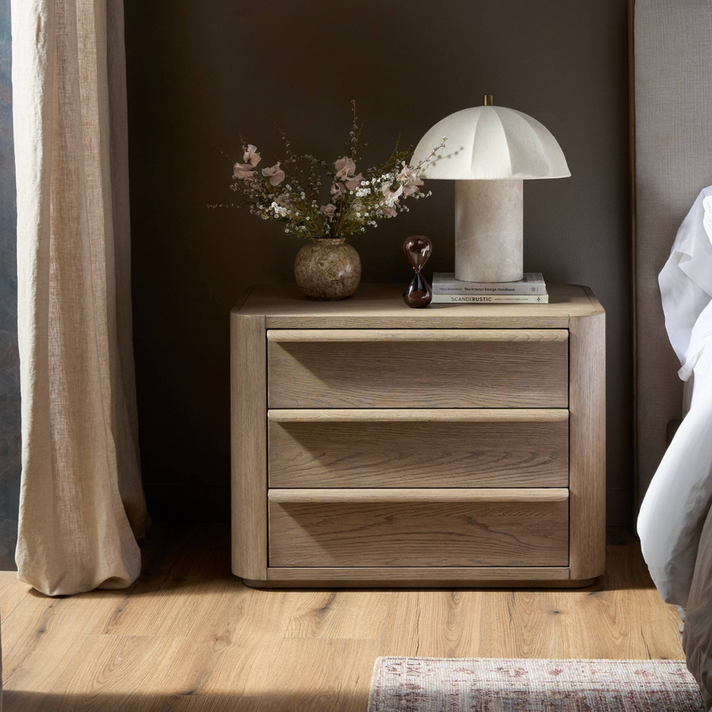 Primrose Nightstand - Natural Flat Oak