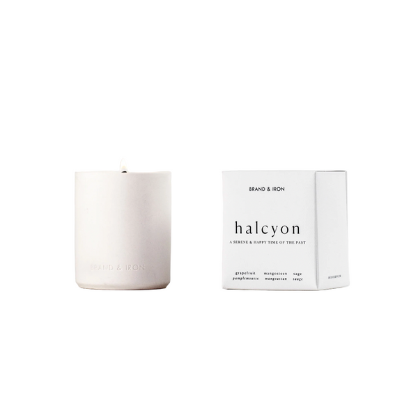 Brand and Iron Laconic Candle: Halcyon