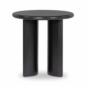 Paden End Table - Aged Black Acacia