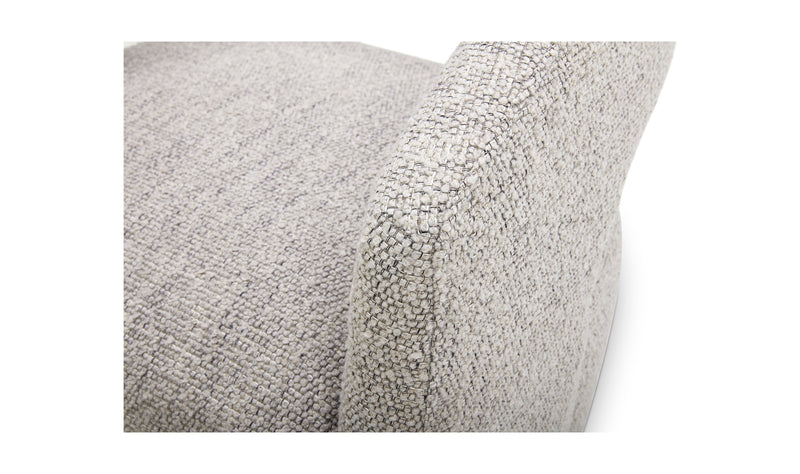 Alaska Rolling Dining Chair - Storm