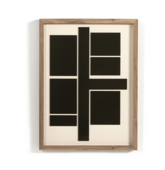 Intersect Smoke Grey By FH Art Studio