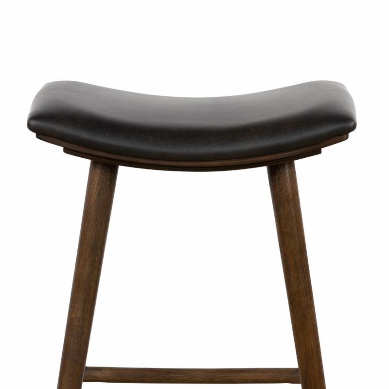 Union Stool - Distressed Black
