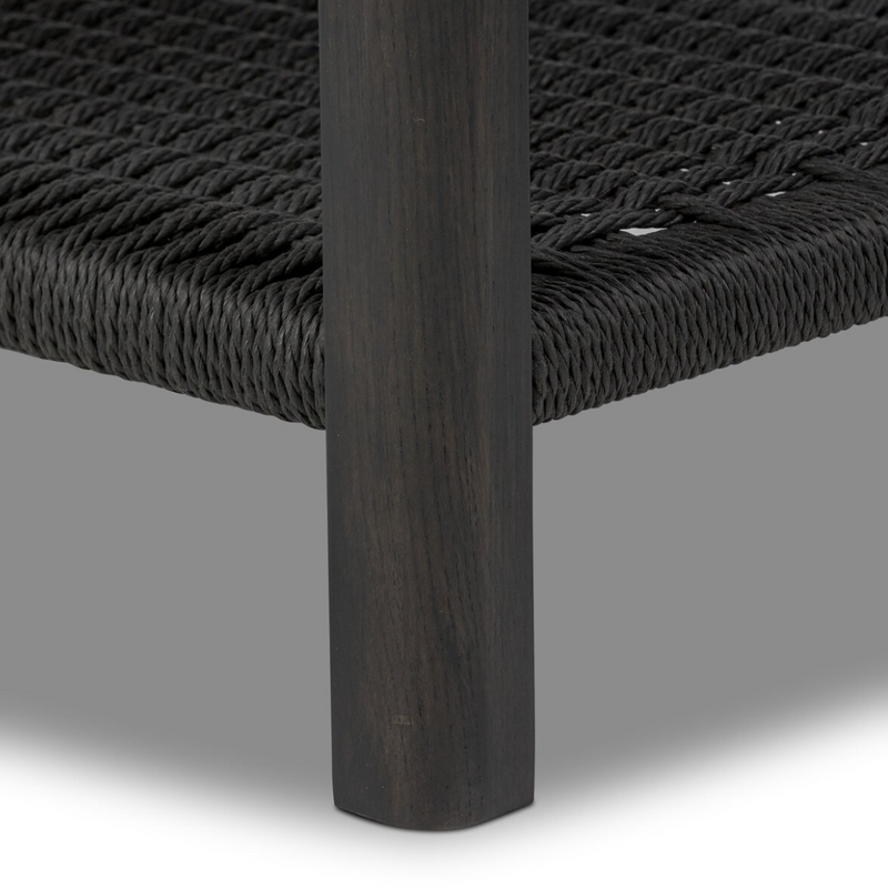 Zuma Nightstand - Smoked Black Ash Veneer