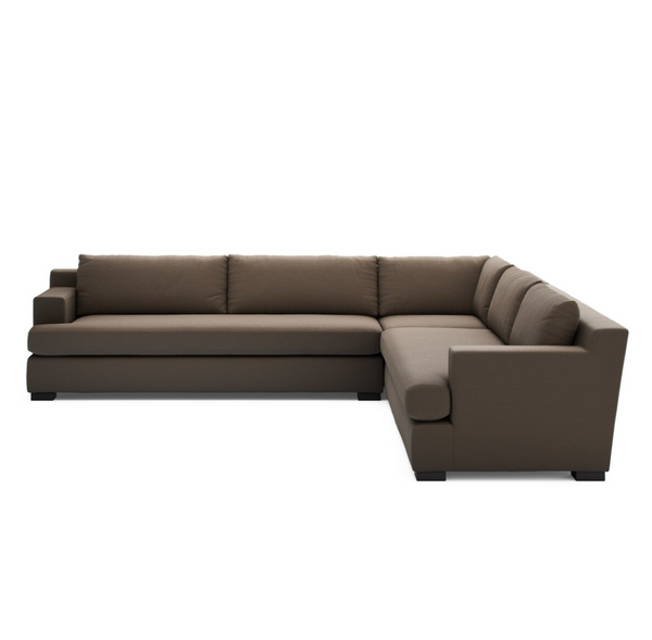 Crispin 3 Piece Sectional - Savoy Coffee