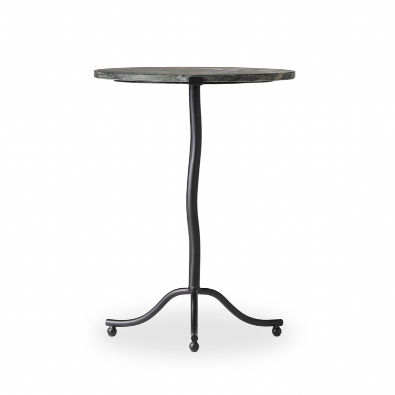 Sophie End Table - Black Marble