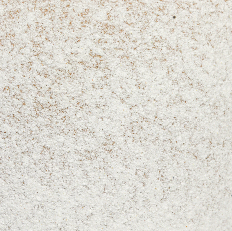 Textured Stoneware Pitcher with White Reactive Glaze