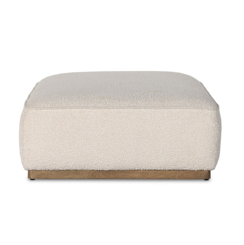 Sinclair Cocktail Ottoman - Knoll Natural