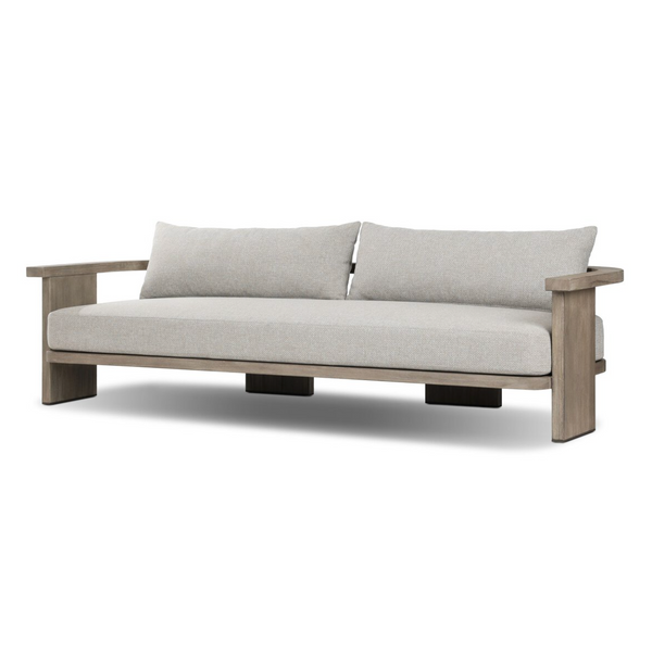 Tahana Outdoor Sofa-96" - Hayes Fog