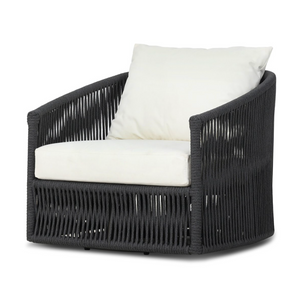 Porto Outdoor Swivel Chair - Arashi Salt