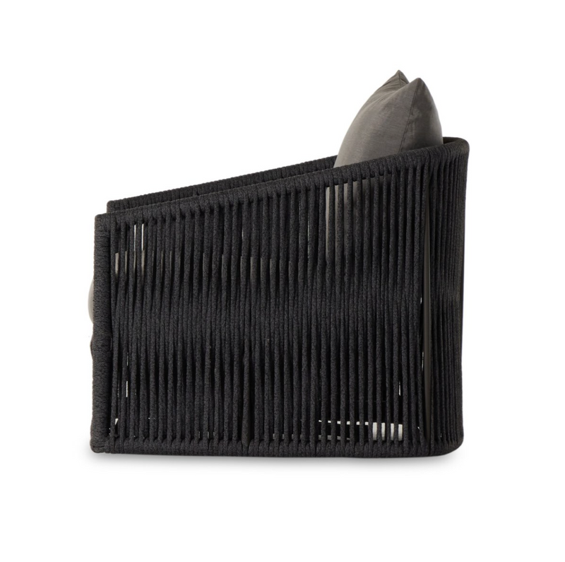 Porto Outdoor Swivel Chair - Venao Charcoal