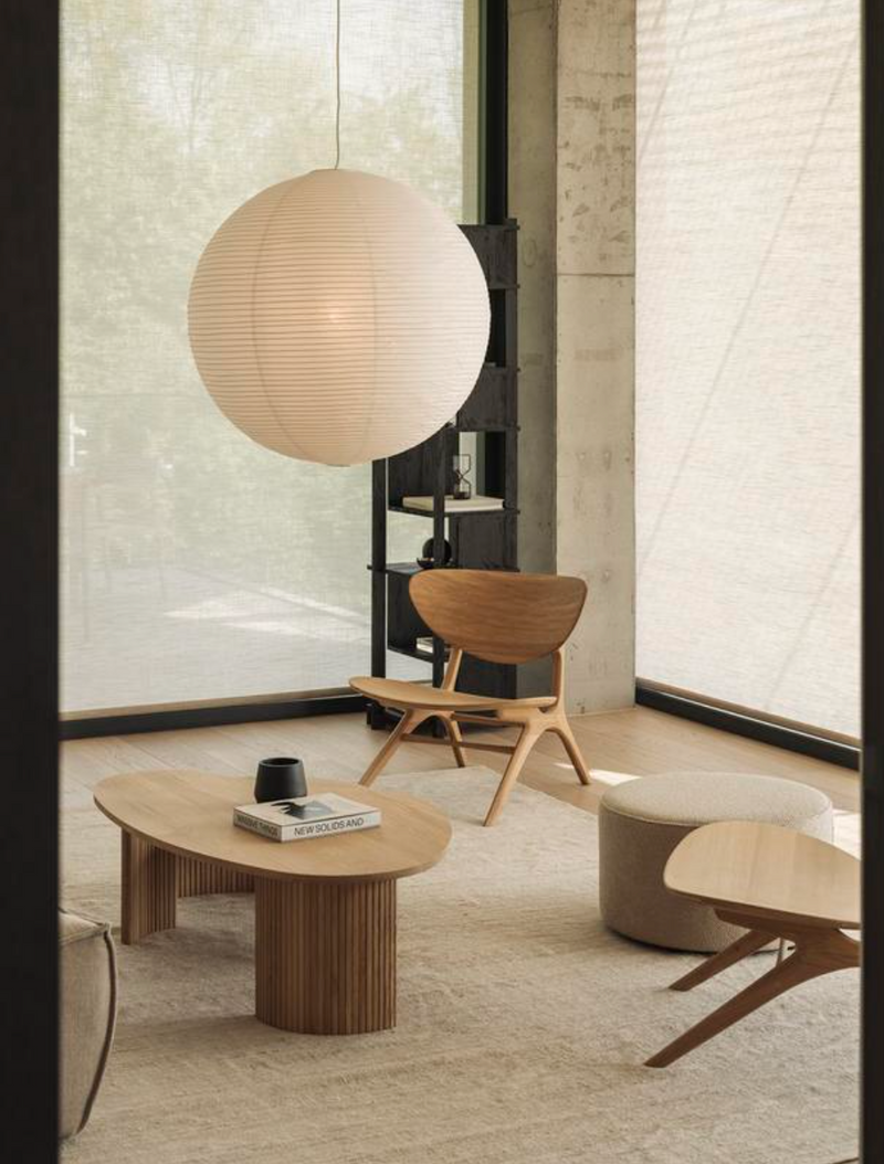 Boomerang Large Coffee Table - Natural