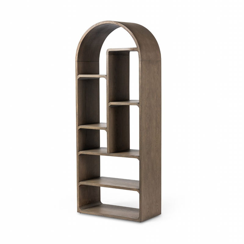 Risa Bookcase - Lamont Natural Oak