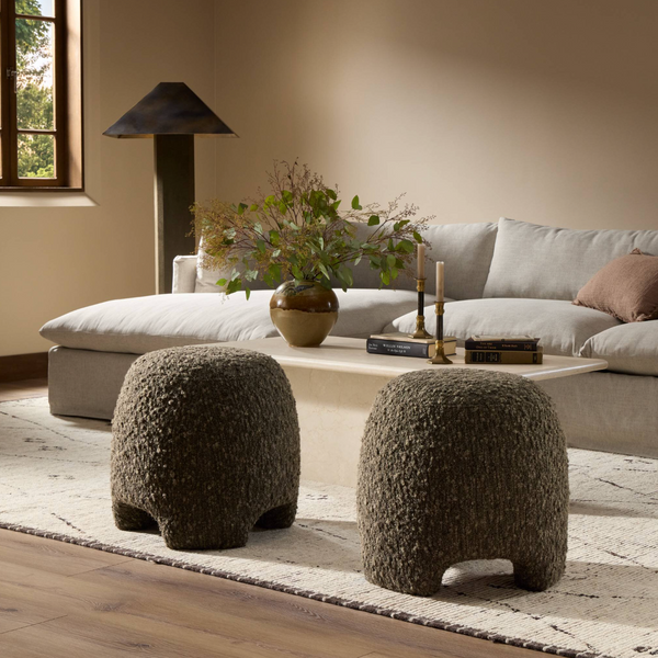 Tye Ottoman - Solema Moss