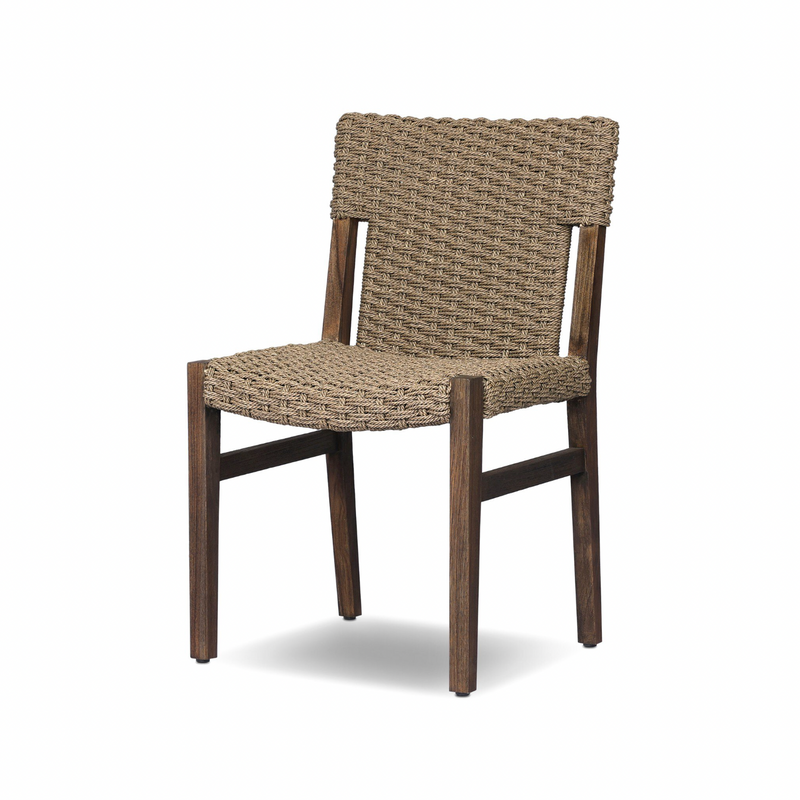 Cromwell Outdoor Dining Chair - Dark Textured Woven