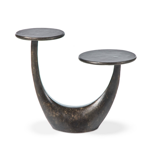 Torrid End Table - Distressed Bronze