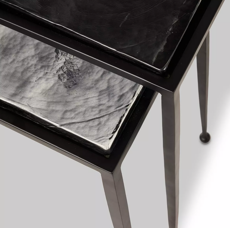 Dalston Cast Glass Nesting Tables