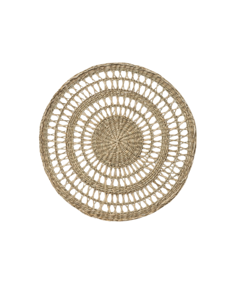 Raya Lattice Woven Seagrass 15" Placemat