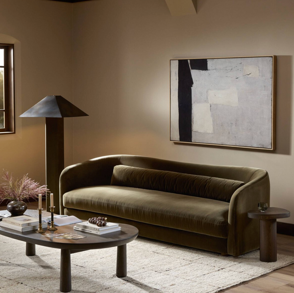 Juliette Sofa - Surrey Olive