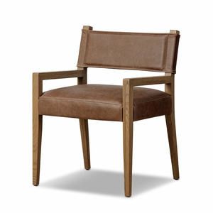 Ferris Dining Armchair - Palermo Cigar