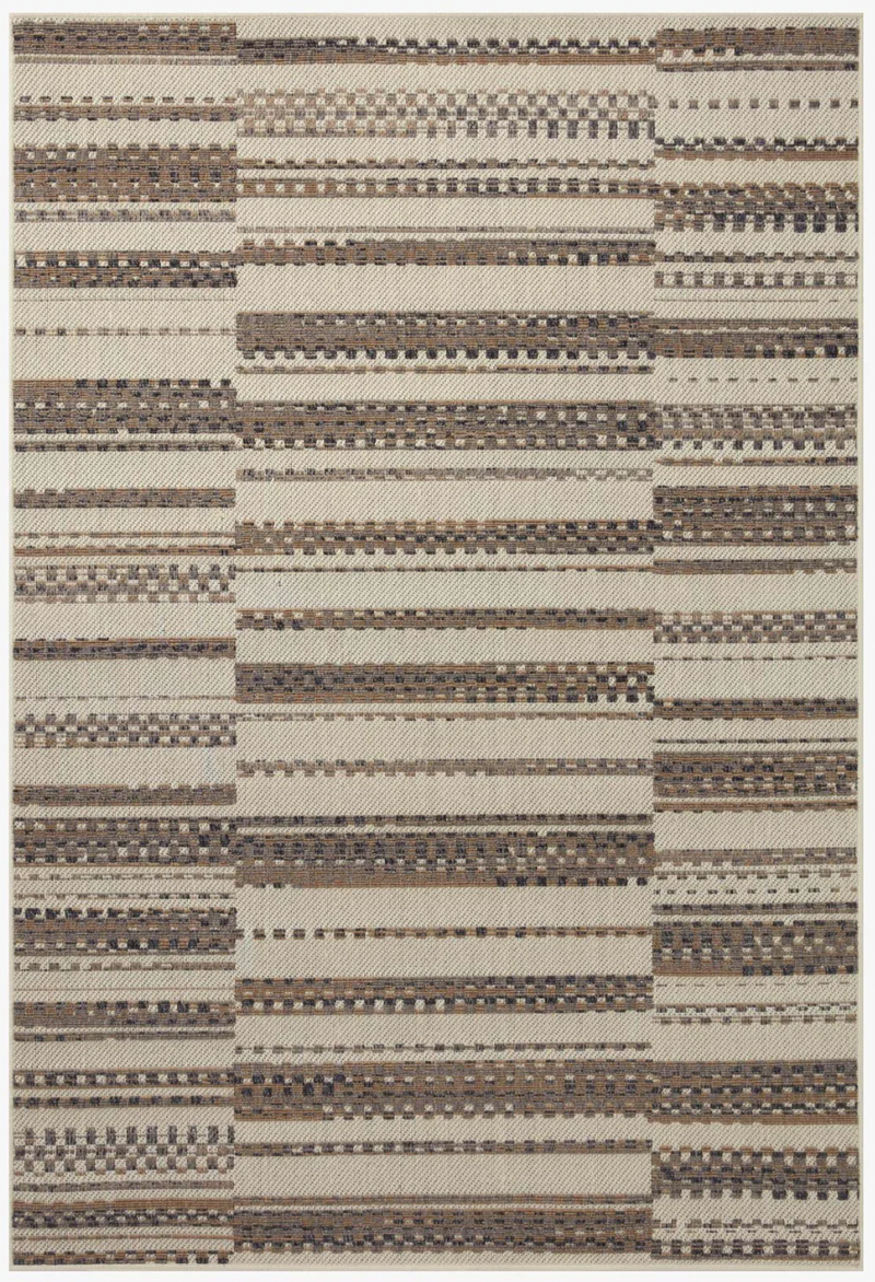 Rainier Ivory and Taupe Area Rug