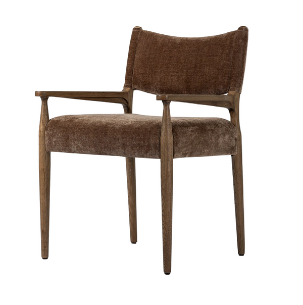 Jayla Dining Armchair - Altair Mushroom