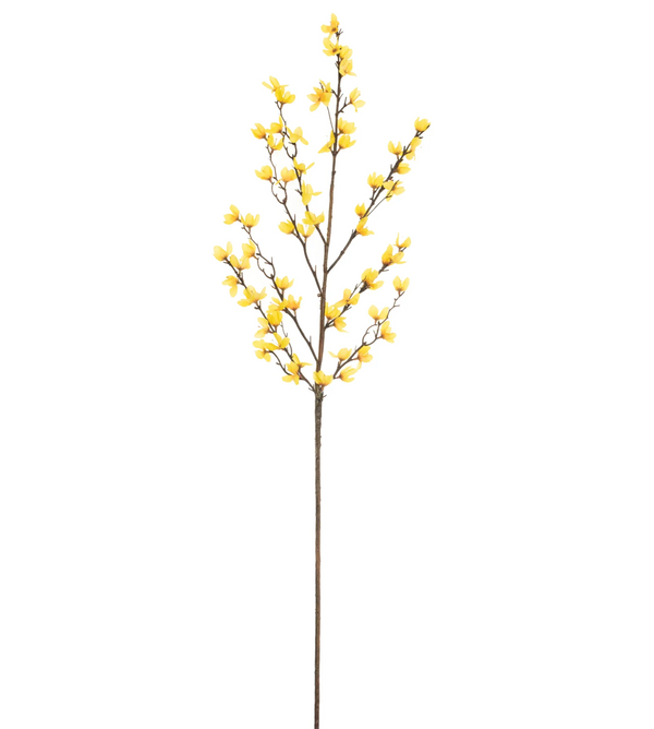 45" Yellow Flowering Branch
