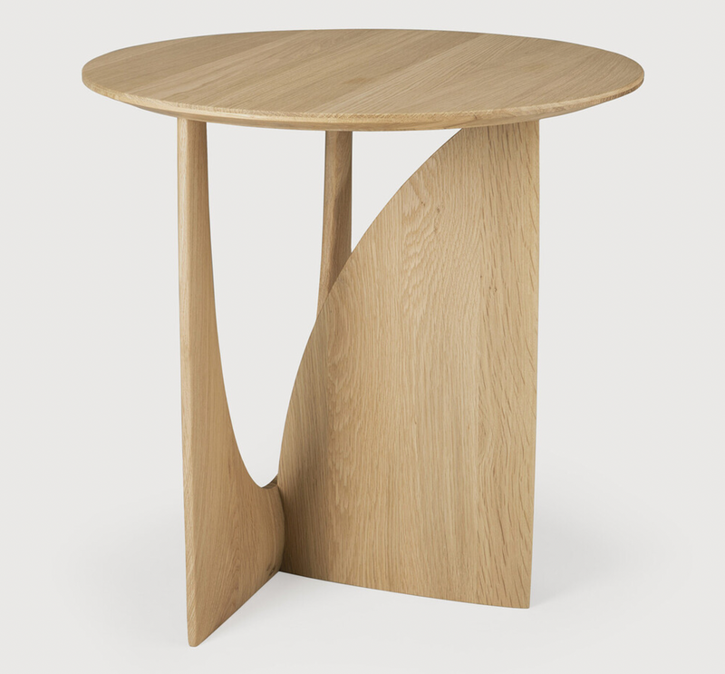 Geometric Side Table - Natural