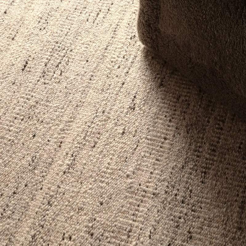 Melera Taupe and Cream Area Rug