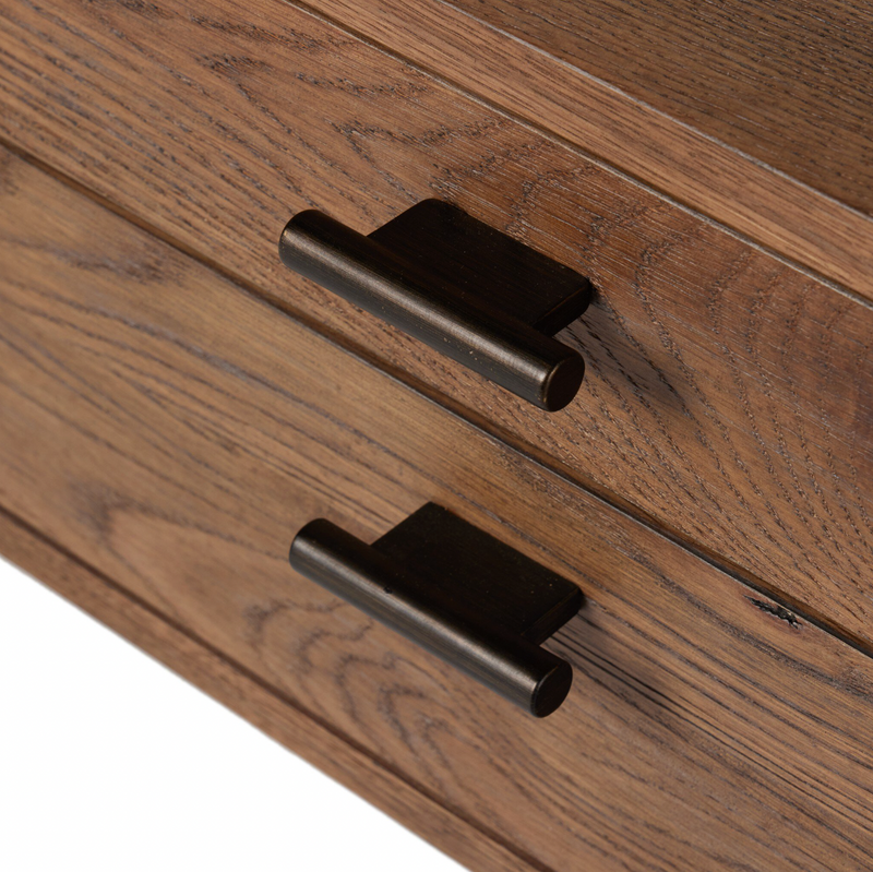 Glenview Desk - Weathered Oak