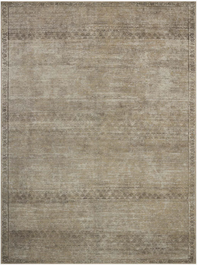 Amber Lewis × Loloi Cambria Ash and Bark Area Rug