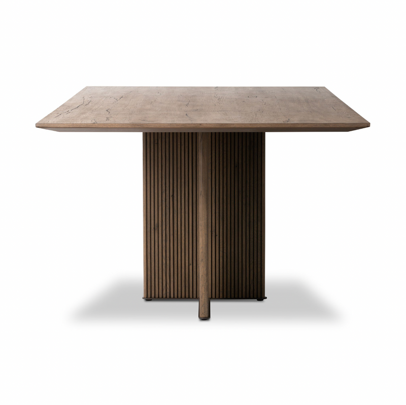 Leo Dining Table - Rustic Grey