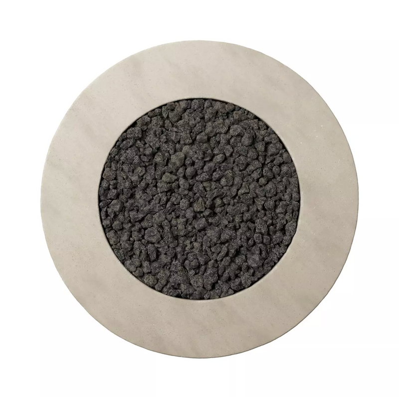 Damian Outdoor Fire Table - Natural Concrete