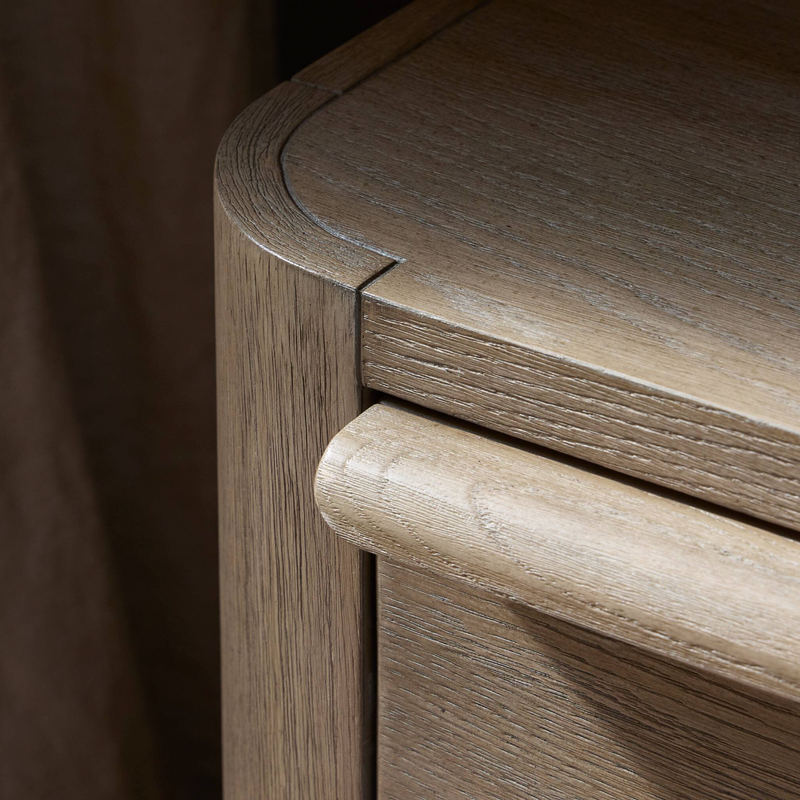 Primrose Nightstand - Natural Flat Oak