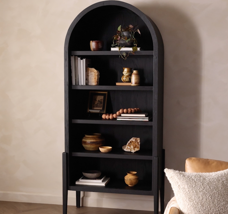 Tolle Bookcase - Drifted Matte Black