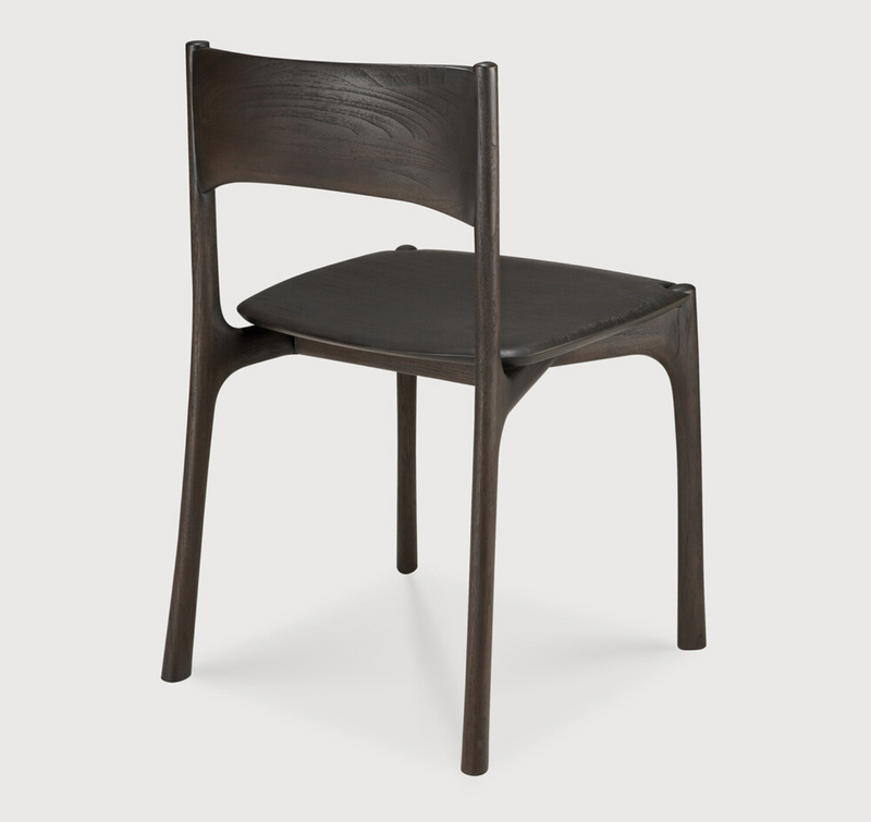 PI Dining Chair - Teak Dark Brown