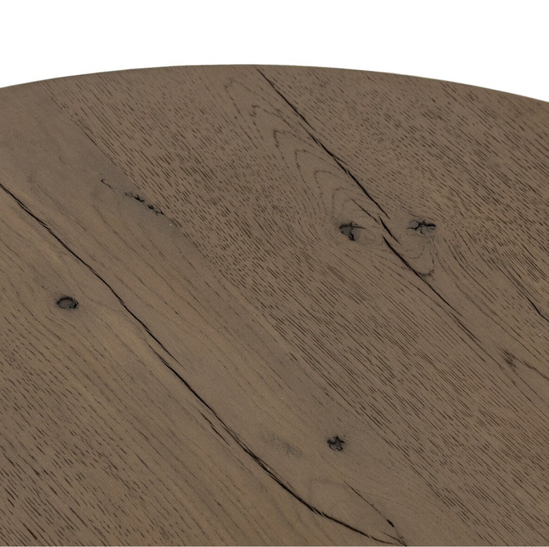 Toli End Table - Rustic Grey Veneer