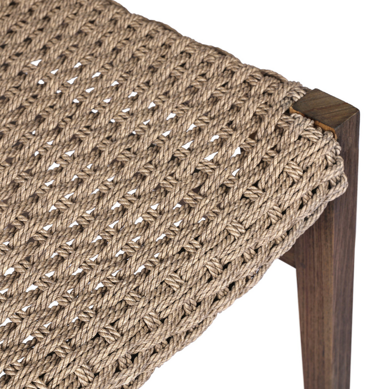 Cromwell Outdoor Dining Chair - Dark Textured Woven