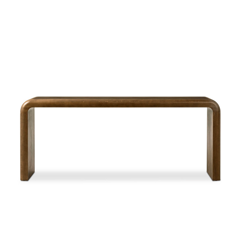 Daven Console Table - Rye Medium Burl Oak – Arcadia Modern Home