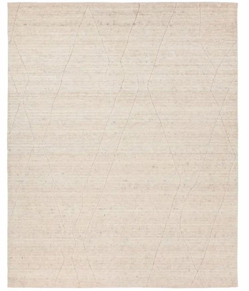 Mohan Crystal and Cobblestone Area Rug