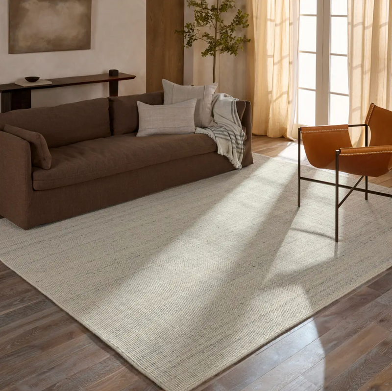 Rene Silver and Oat Area Rug