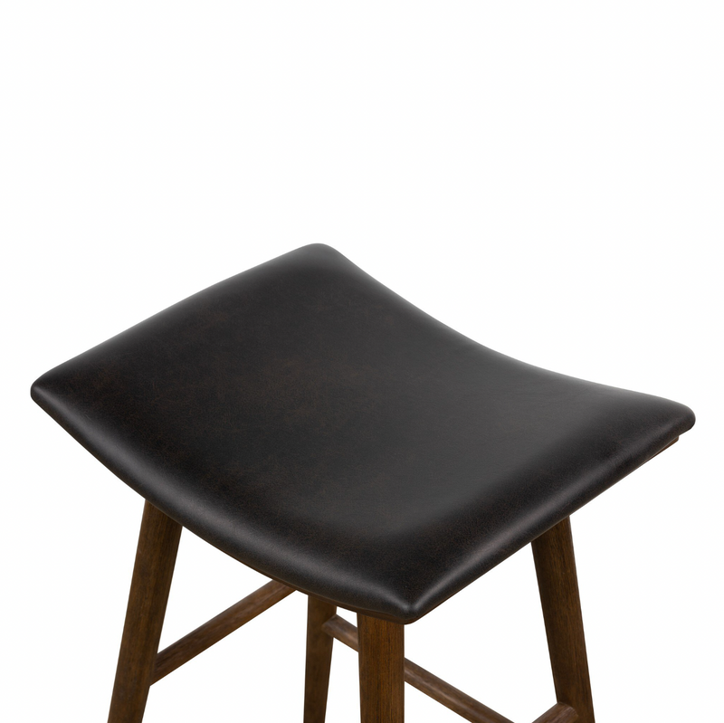 Union Stool - Distressed Black