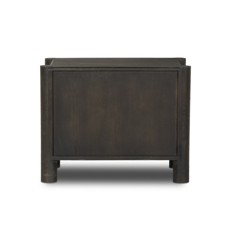 Ezri Nightstand - Black Oak